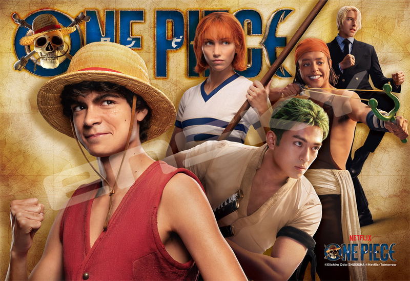 Netflix Live Action One Piece Jigsaw Puzzle 300 Piece 300-3074 Luffy's Crew image 1