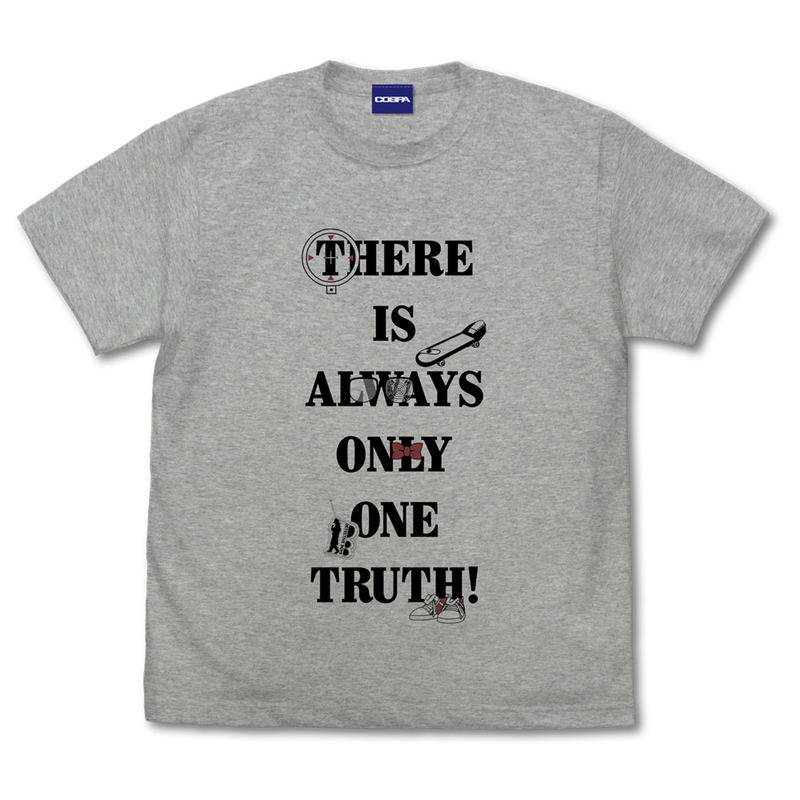 Detective Conan There is Always Only One Truth! T-shirt (Mix Gray | Size L) image 1