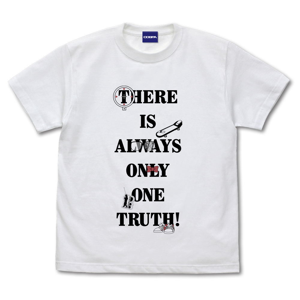 Detective Conan There is Always Only One Truth! T-shirt (White | Size L)