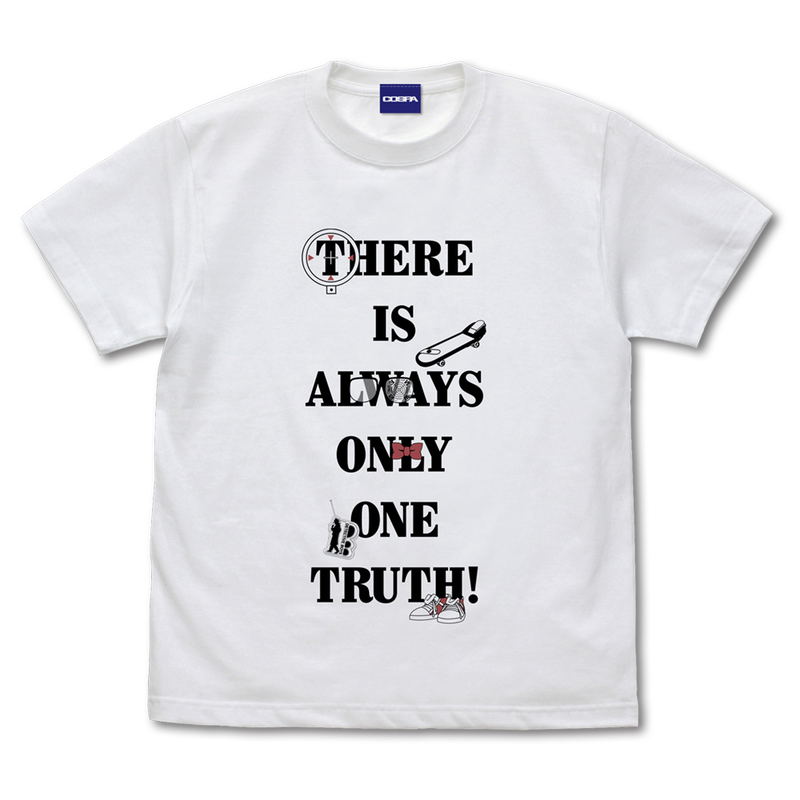 Detective Conan There is Always Only One Truth! T-shirt (White | Size XL) image 1