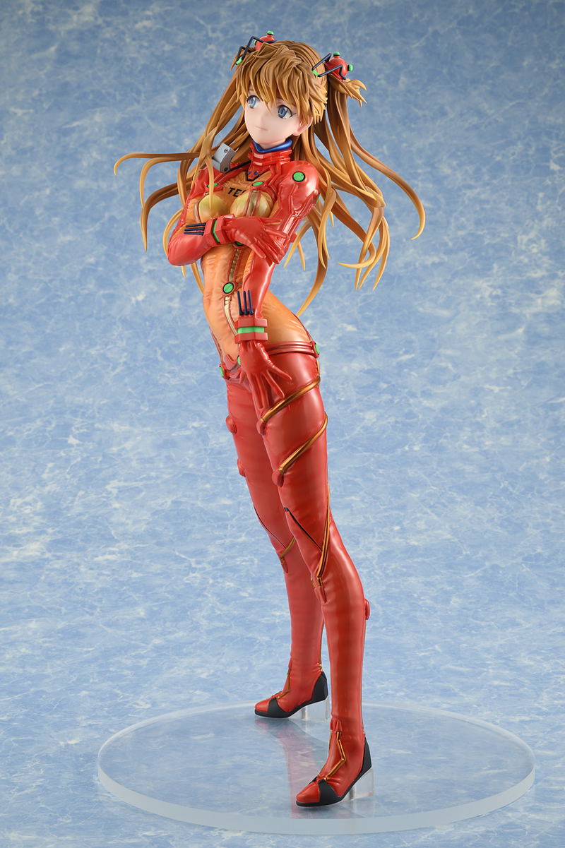 Evangelion 2.0 You Can (Not) Advance. 1/4 Scale Pre-Painted Figure: Shikinami Asuka Langley Test Plugsuit Smile Ver. image 3