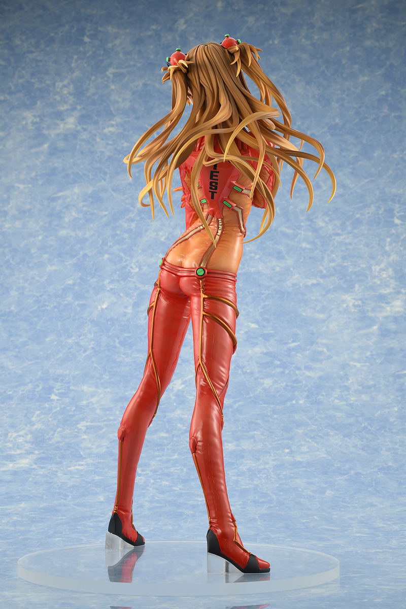 Evangelion 2.0 You Can (Not) Advance. 1/4 Scale Pre-Painted Figure: Shikinami Asuka Langley Test Plugsuit Smile Ver. image 5