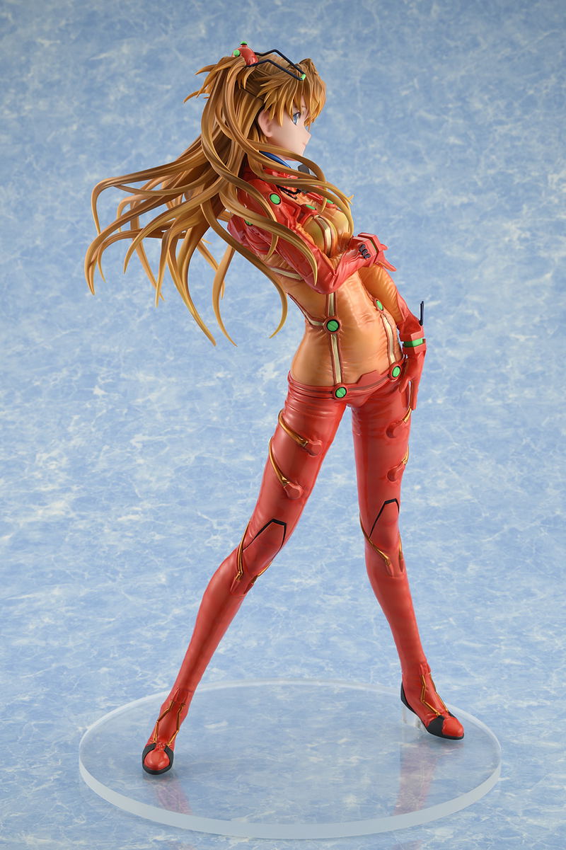 Evangelion 2.0 You Can (Not) Advance. 1/4 Scale Pre-Painted Figure: Shikinami Asuka Langley Test Plugsuit Smile Ver. image 6