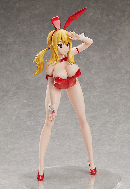 Fairy Tail 1/4 Scale Pre-Painted Figure: Lucy Heartfilia Bare Leg Bunny Ver. image 6