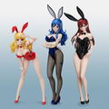 Fairy Tail 1/4 Scale Pre-Painted Figure: Lucy Heartfilia Bare Leg Bunny Ver. thumbnail 9