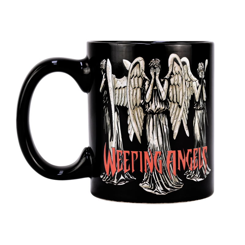 Fanthful Doctor Who FP007DW2023 Heat Change Mug Weeping Angels image 1