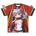 Hana Saki Work Spring! Original Illustration Shiranui Inori RQ Ver. Full Graphic T-shirt thumbnail 1
