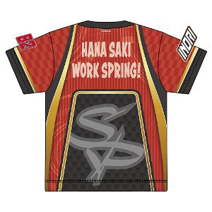 Hana Saki Work Spring! Original Illustration Shiranui Inori RQ Ver. Full Graphic T-shirt