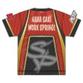 Hana Saki Work Spring! Original Illustration Shiranui Inori RQ Ver. Full Graphic T-shirt thumbnail 2