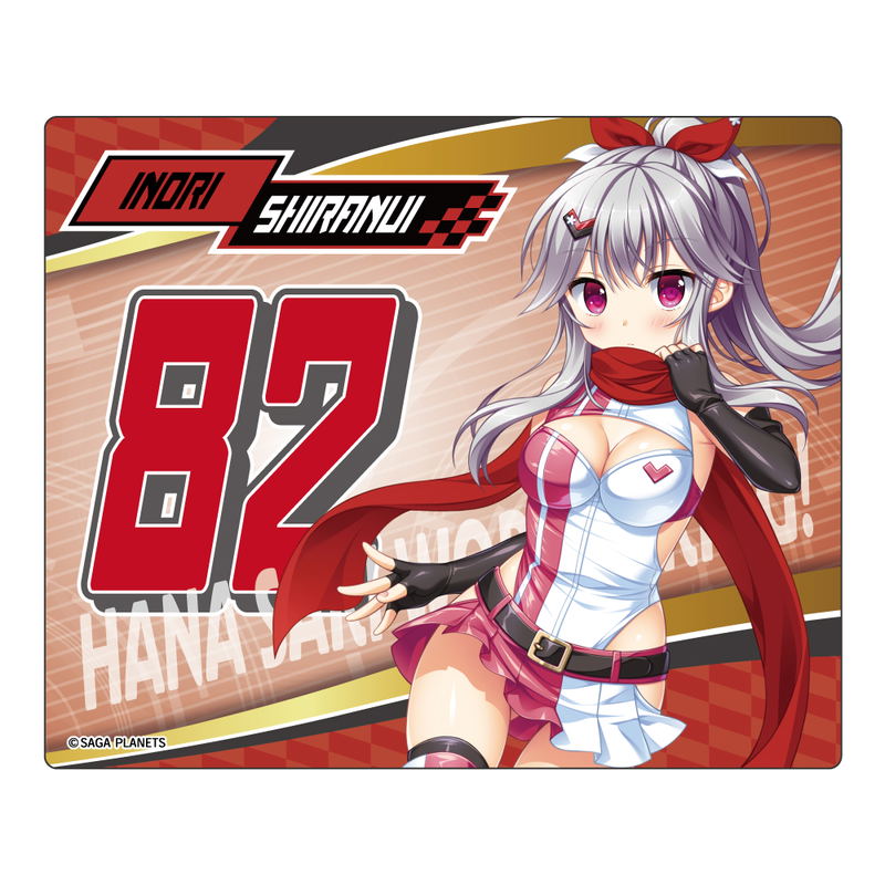 Hana Saki Work Spring! Original Illustration Shiranui Inori RQ Ver. Mouse Pad image 1