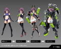 Megami Device 1/1 Scale Plastic Model Kit: Buster Doll Tank thumbnail 15