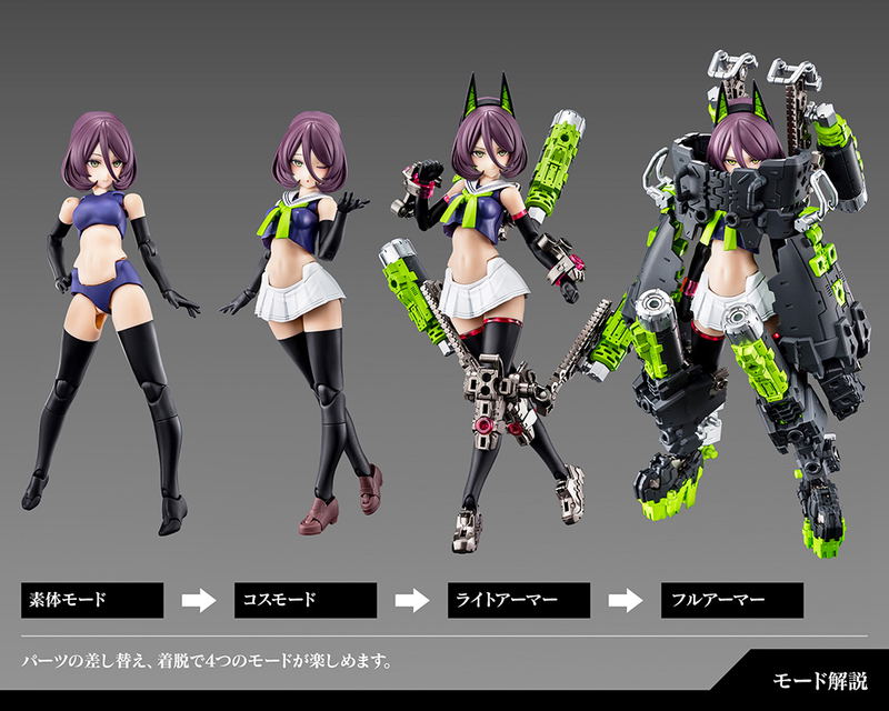 Megami Device 1/1 Scale Plastic Model Kit: Buster Doll Tank image 15