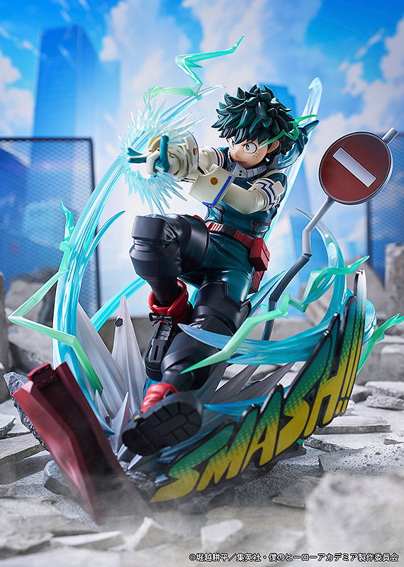 My Hero Academia 1/7 Scale Pre-Painted Figure: Midoriya Izuku Deku Ver. image 9