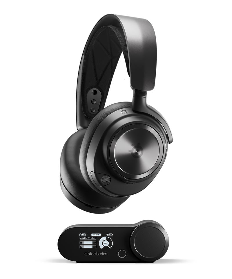 SteelSeries Arctis Nova Pro Wireless for PlayStation 5 / PC (Black) image 1