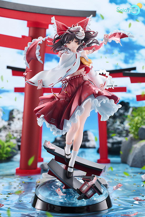 Touhou Project 1/7 Scale Pre-Painted Figure: Reimu Hakurei Wonderful Shrine Maiden of Paradise Ver. [GSC Online Shop Exclusive Ver.] image 11