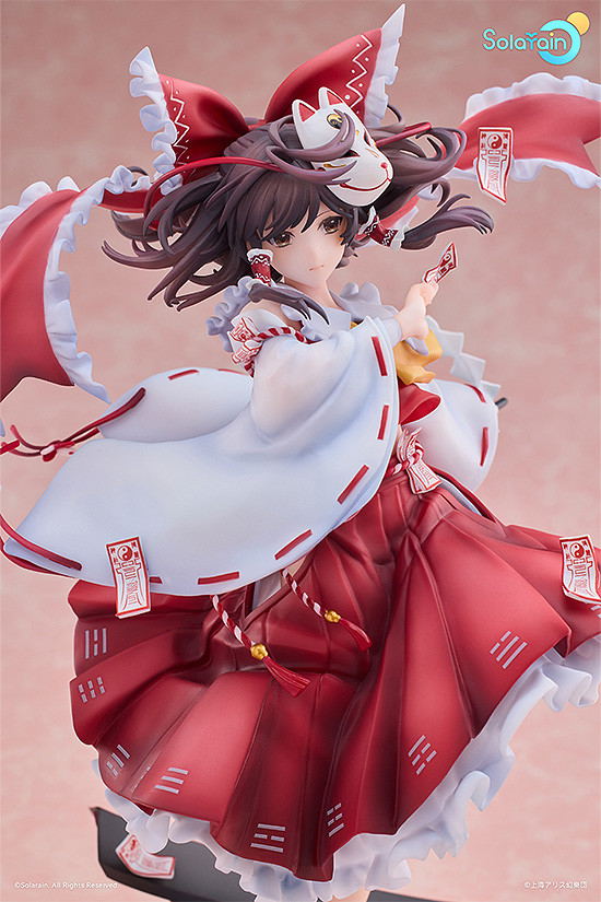 Touhou Project 1/7 Scale Pre-Painted Figure: Reimu Hakurei Wonderful Shrine Maiden of Paradise Ver. [GSC Online Shop Exclusive Ver.] image 6