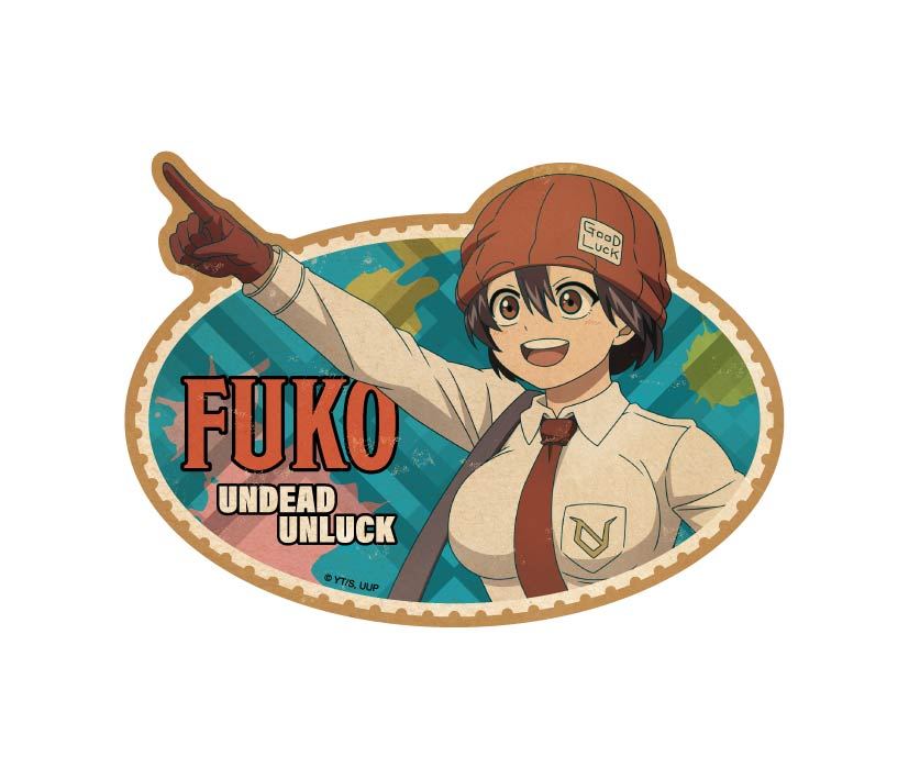 Undead Unluck Travel Sticker 1 Fuko