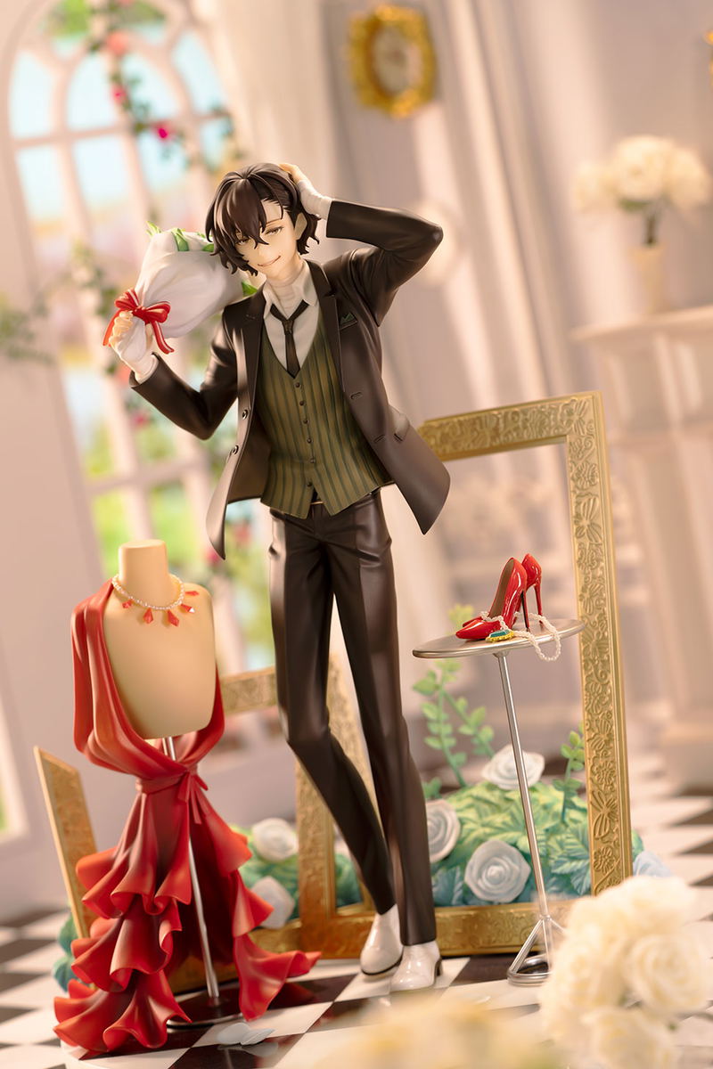 Bungo Stray Dogs Tales of the Lost 1/8 Scale Pre-Painted Figure: Dazai Osamu Dress Up Ver. (Deluxe Edition) image 16
