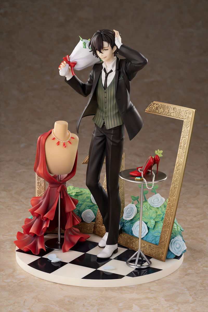 Bungo Stray Dogs Tales of the Lost 1/8 Scale Pre-Painted Figure: Dazai Osamu Dress Up Ver. (Deluxe Edition) image 6