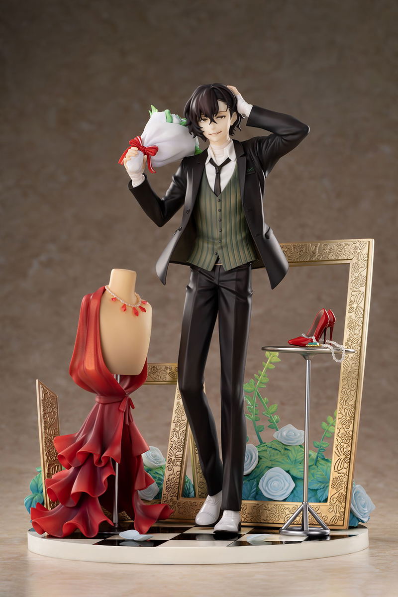 Bungo Stray Dogs Tales of the Lost 1/8 Scale Pre-Painted Figure: Dazai Osamu Dress Up Ver. (Deluxe Edition) image 7
