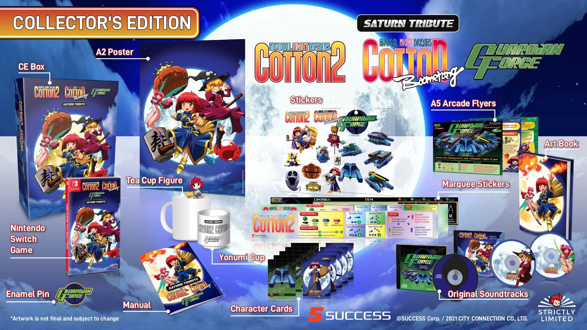 [Nintendo Switch] Cotton Guardian 2024 Force Saturn Tribute Collector's Edition