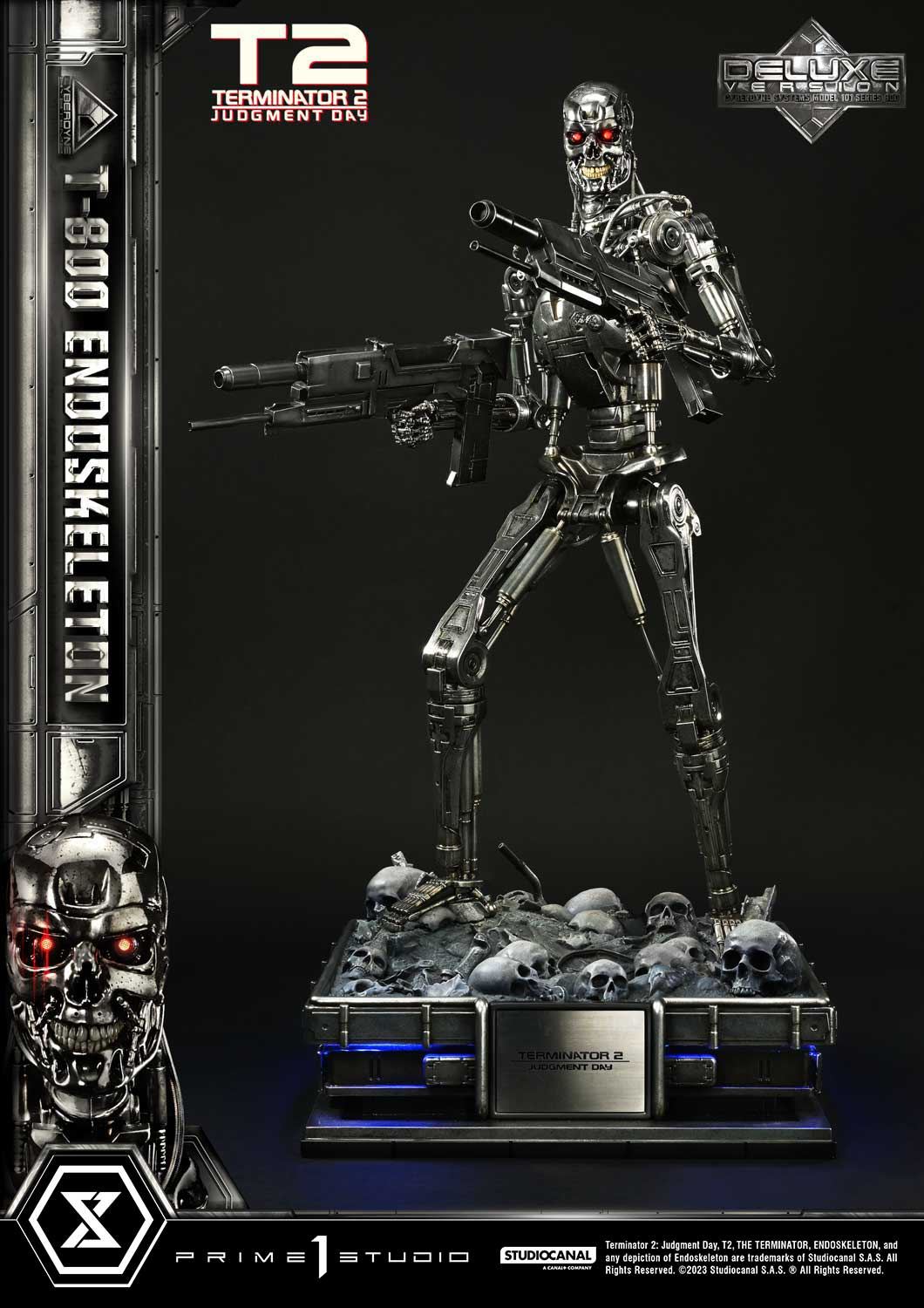 Museum Masterline Terminator 2 Judgment Day 1/3 Scale Statue: T-800 Endoskeleton DX Edition MMT2-01DX Prime 1 Studio