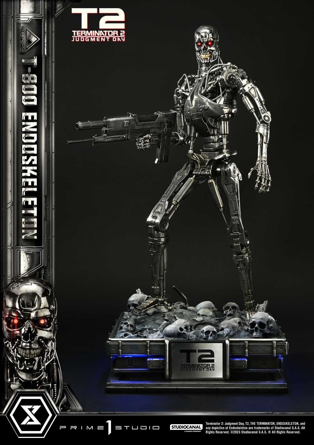 Museum Masterline Terminator 2 Judgment Day 1/3 Scale Statue: T-800 Endoskeleton MMT2-01 Prime 1 Studio