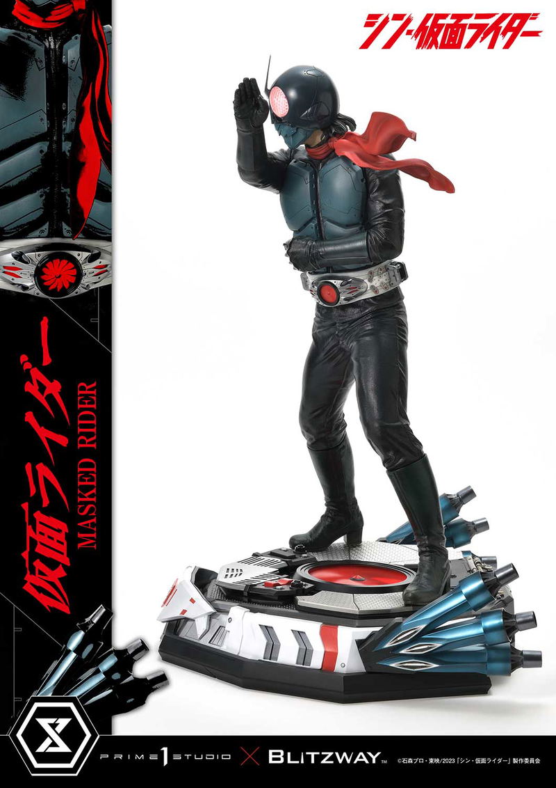 Premium Masterline Shin Kamen Rider 1/4 Scale Statue: Kamen Rider image 18
