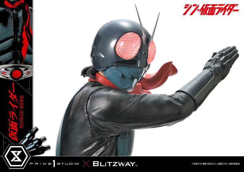 Premium Masterline Shin Kamen Rider 1/4 Scale Statue: Kamen Rider image 37