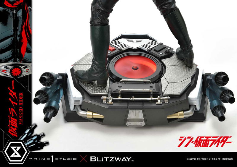 Premium Masterline Shin Kamen Rider 1/4 Scale Statue: Kamen Rider image 41