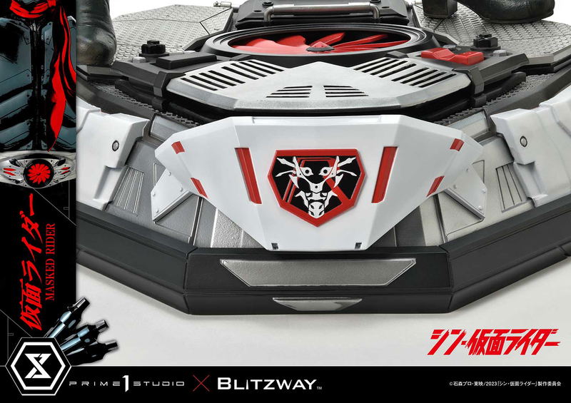 Premium Masterline Shin Kamen Rider 1/4 Scale Statue: Kamen Rider image 42