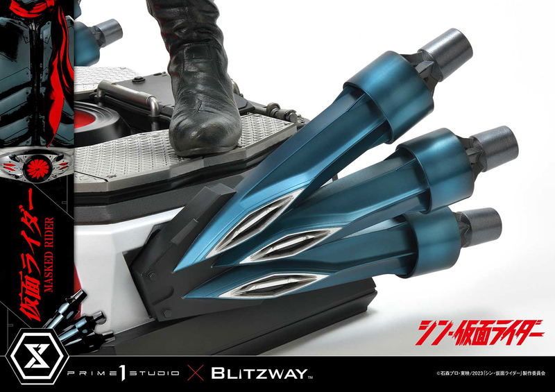 Premium Masterline Shin Kamen Rider 1/4 Scale Statue: Kamen Rider image 46