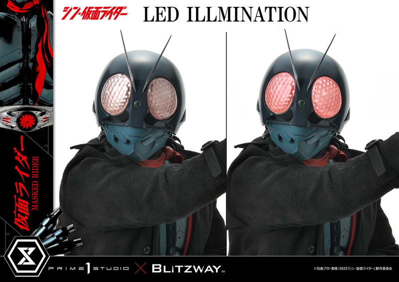 Premium Masterline Shin Kamen Rider 1/4 Scale Statue: Kamen Rider image 48