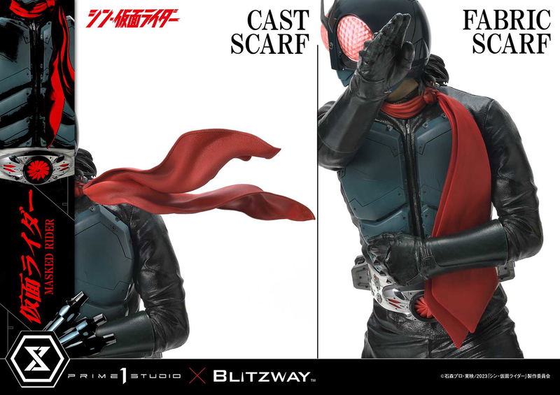 Premium Masterline Shin Kamen Rider 1/4 Scale Statue: Kamen Rider image 52