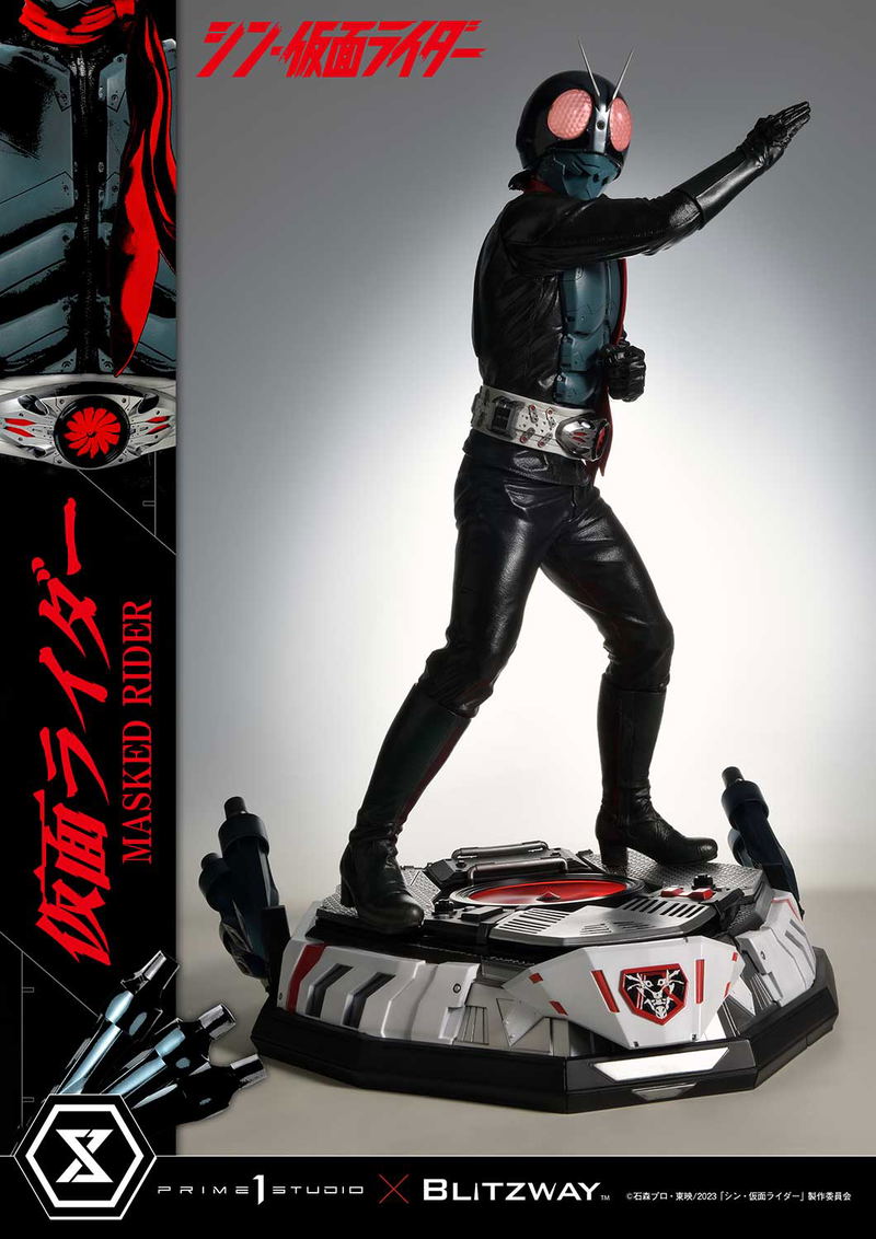 Premium Masterline Shin Kamen Rider 1/4 Scale Statue: Kamen Rider image 6