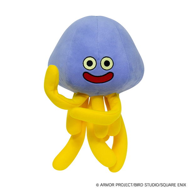 Dragon Quest Smile Slime Bendable Plush M Healslime image 2