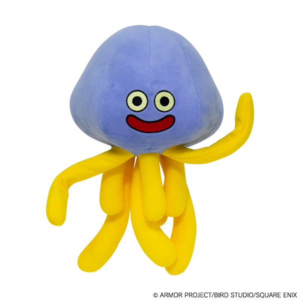 Dragon Quest Smile Slime Bendable Plush M Healslime image 3