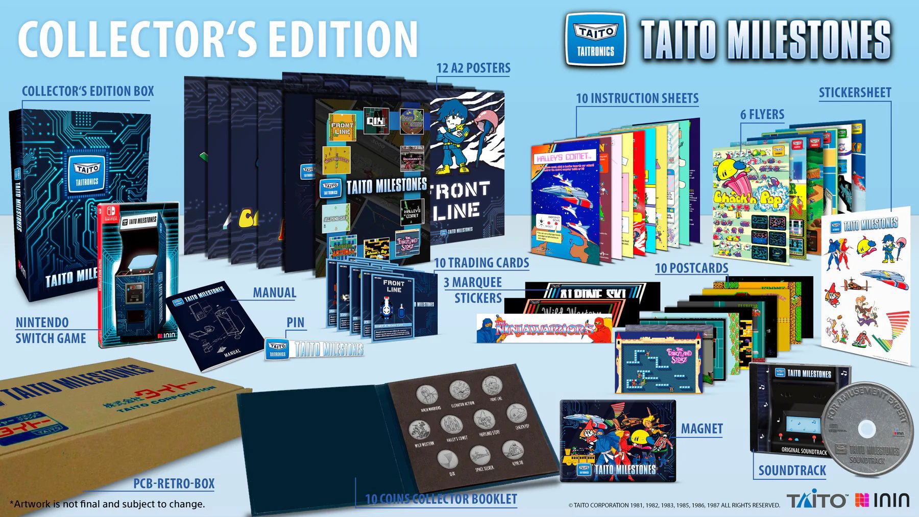 Taito Milestones [Collector's Edition] — Import Game Deal