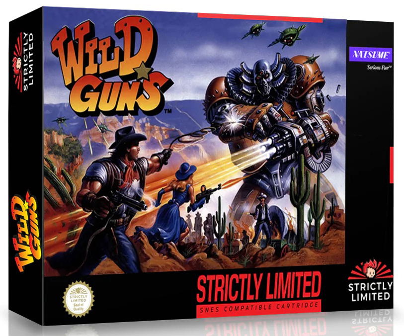 Wild Guns (SNES NTSC) for Super Famicom / SNES