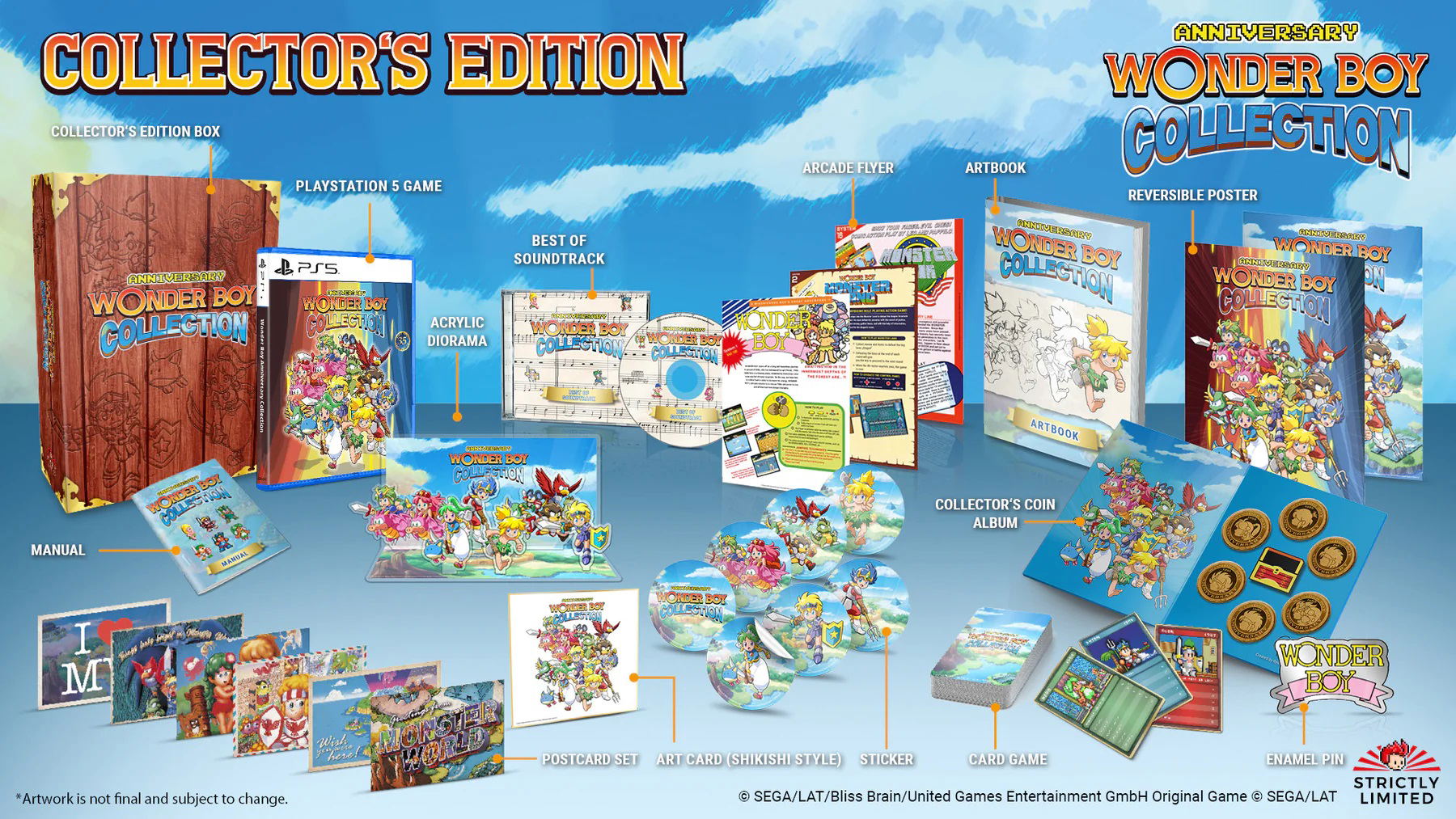 Wonder Boy Anniversary Collection [Collector's Edition] — Import Game Deal