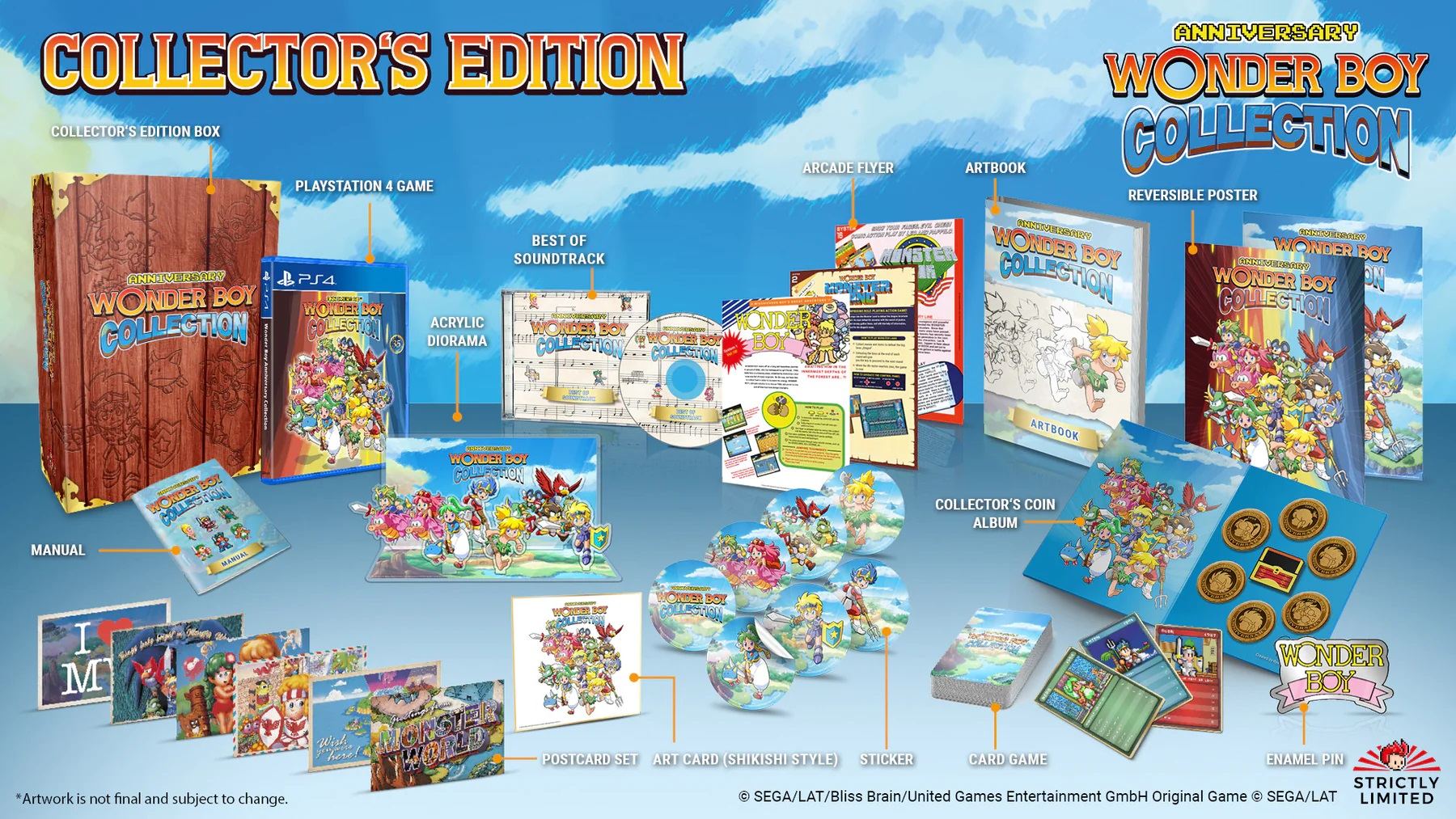 Wonder Boy Anniversary Collection [Collector's Edition] for 