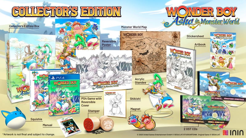 Wonder Boy: Asha in Monster World [Collector's Edition] image 1
