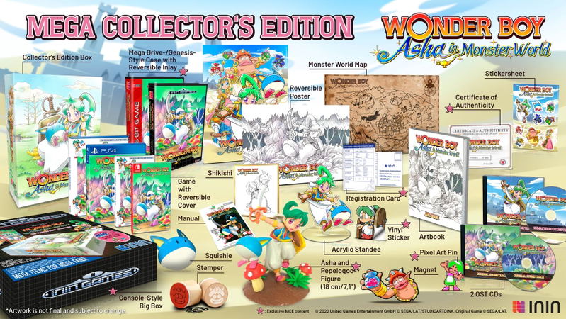 Wonder Boy: Asha in Monster World [Mega Collector's Edition] image 1