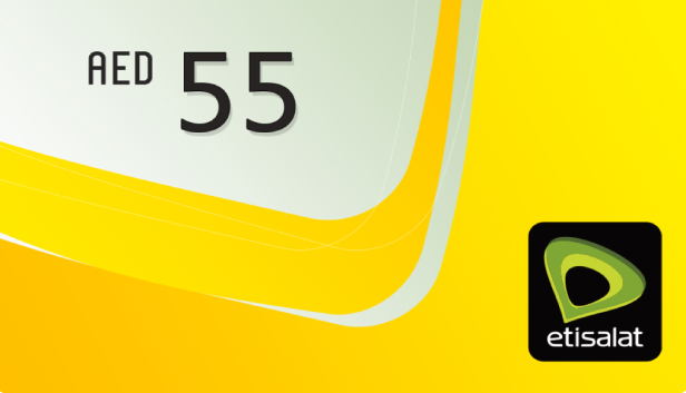 Etisalat Prepaid Card 55 AED | UAE Account <span class="ext ext_digital">digital</span> image 1