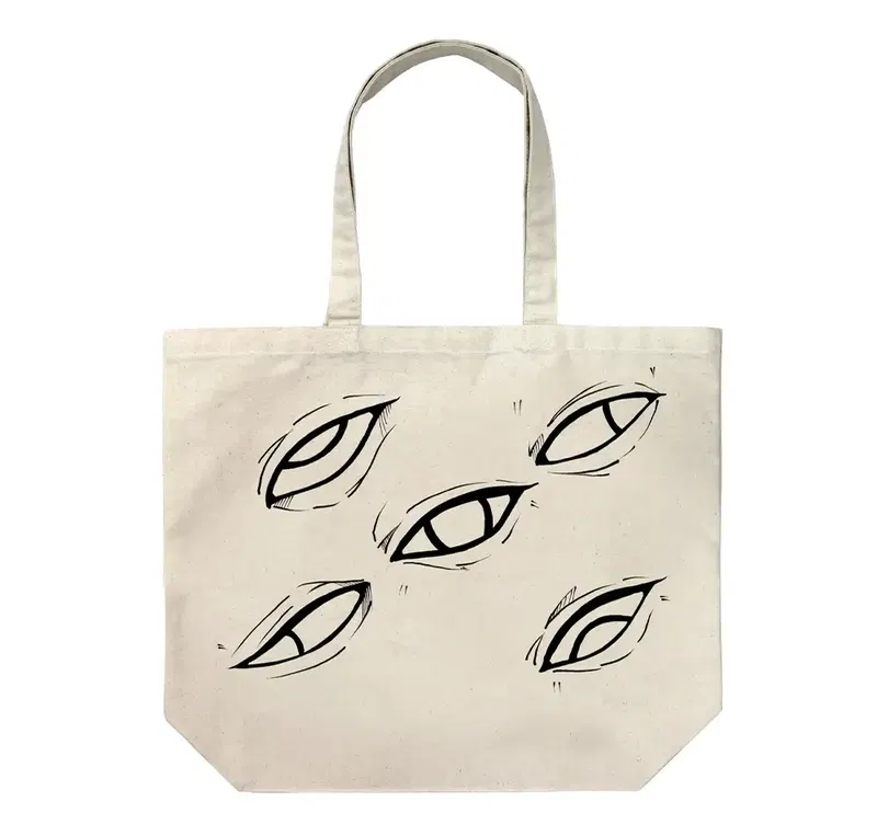 Jujutsu Kaisen Gokumonkyo Large Tote Bag Natural image 1