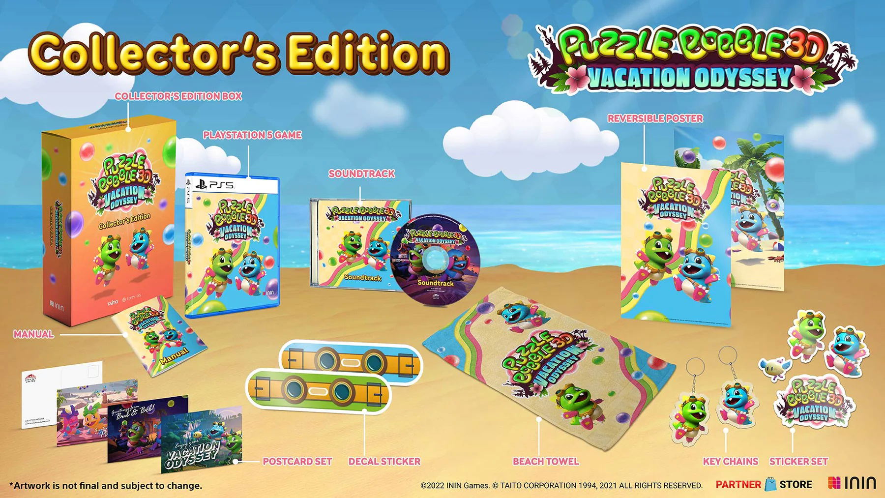 Puzzle Bobble 3D: Vacation Odyssey [Collector's Edition] — Import Game Deal