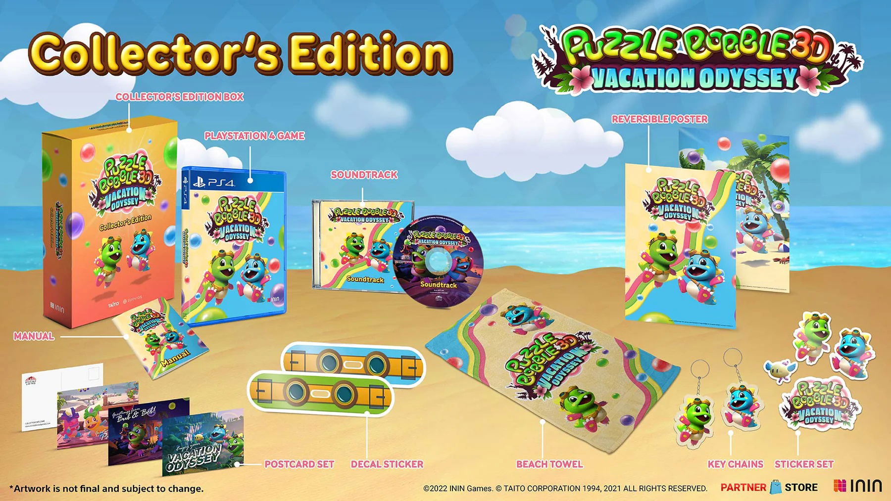 Puzzle Bobble 3D: Vacation Odyssey [Collector's Edition] — Import Game Deal