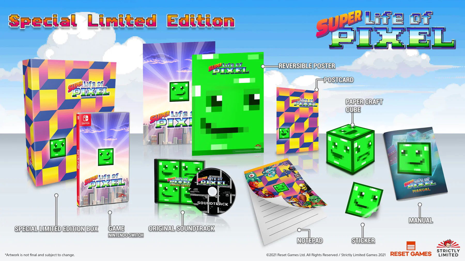 Super Life of Pixel [Special Limited Edition] — Import Game Deal