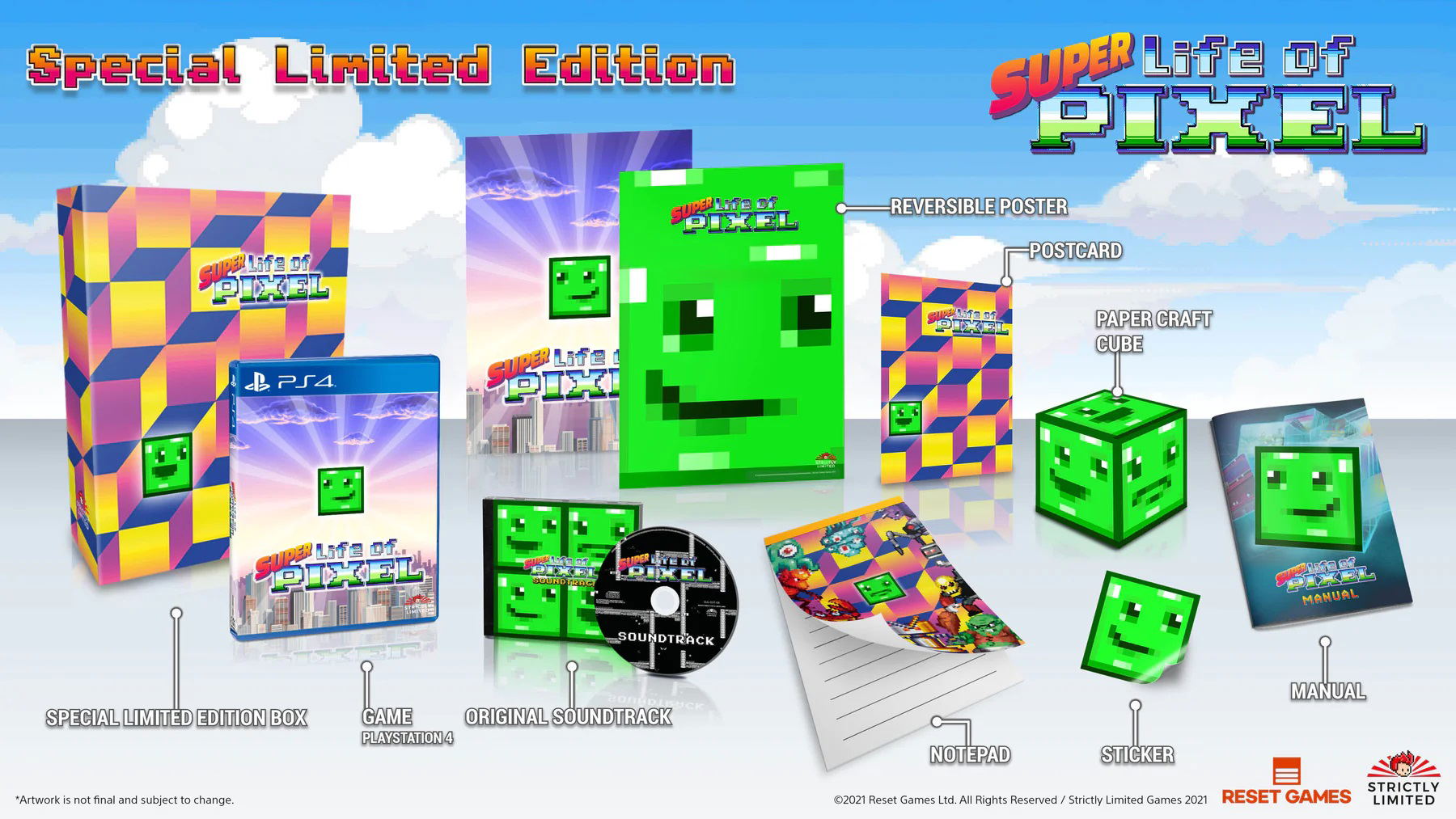 Super Life of Pixel [Special Limited Edition] — Import Game Deal