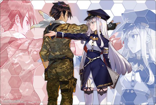 Bushiroad Rubber Mat Collection V2 Vol. 1097 Dengeki Bunko 86 -Eighty Six- Shinei Nouzen & Vladilena Milize image 1